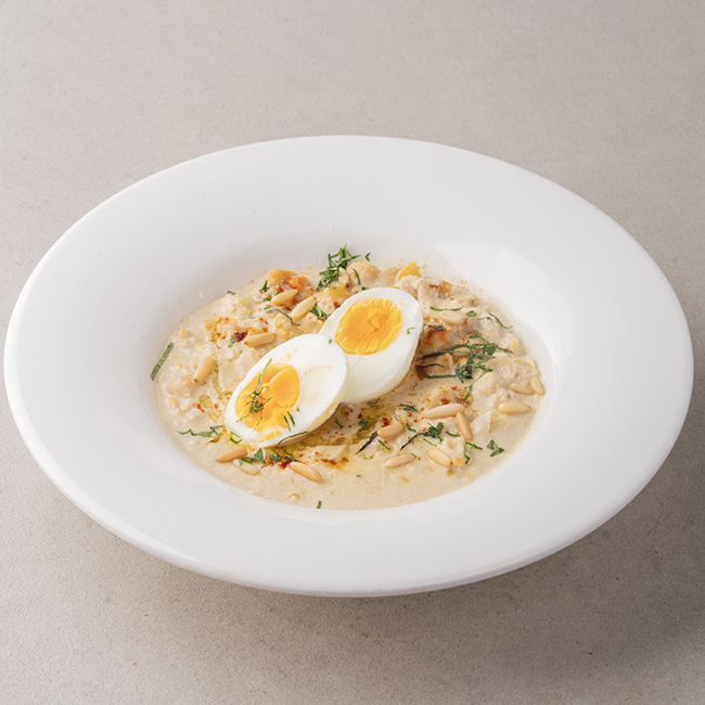 Chickpeas Balila with Boiled Egg & Protein Flatbread